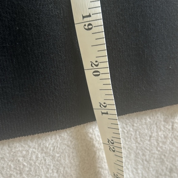 Knitted black top,55%silk20%cotton 25 nylon, velvet deco at arm and neck size S - Picture 5 of 6